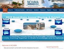 Tablet Screenshot of nchima.org